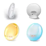Sunrise Alarm Clock Wake Up Light Clock Sunrise/Sunset Simulation Digital Clock with Night Light FM Radio Desk Clocks - Image 8