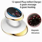Home Electric Guasha Scraping Massage Cupping Body Massager Vacuum Cans Suction Cup Heating Fat Burner Anti-cellulite Massager - Image 9