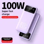 100W 20000mAh Power Bank Super Fast Charging Battery High Capacity Digital Display PowerBank - Image 3