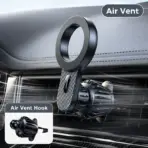 Joyroom Magnetic Car Phone Holder Universal Strong Car Air Vent Phone Mount Compatible with iPhone Samsung LG Google Pixel, etc - Image 7