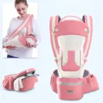 Newborn Ergonomic Baby Carrier Backpack Infant Baby Hipseat Carrier Front Facing Ergonomic Kangaroo Baby Wrap Sling Travel - Image 16