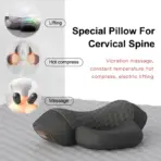 Electric Neck Massager Pillow Cervical Stretcher Heating Vibration Massage Back Traction Orthopedic Sleeping Pillows Support - Image 6