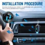 Car Air Purifiers Purifier Humidifier Freshener Essential Diffuser Fragrance Aroma AI Aromatherapy Perfume Oil Ionizer Generator - Image 5