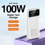 100W 20000mAh Power Bank Super Fast Charging Battery High Capacity Digital Display PowerBank - Image 4