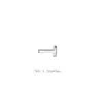 Aide Moissanite Diamond Stud Earrings for Women Orginal 925 Sterling Silver Screw Back Women Flat Back Moissanite Earring Jewel - Image 15