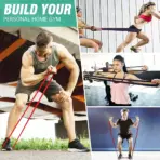 7 Levels Heavy-Duty Resistance Band Agility Training Workout Gym Equipment Yoga Pilates Accessories Rubber Band Home Gym - Image 5