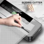 Electric Vacuum Sealer Food Storage Seal Touch Button Dry/Wet Built-in Cutter Kitchen Food Sealing Vacuum Packaging Machine - Image 3
