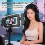 Portable Handheld Ring LED Light New Rabbit Cage Lighting Photography Lamp for Mobile Live Broadcast Selfie Light Decoration k03 - Image 3