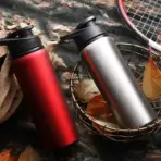 1-15PCS Portable Stainless Steel Bicycle Water Bottle Straight Drinking Outdoors Sports Travel Kettle Metal Water Bottle - Image 6