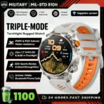 2026 T-Rex3 Ultra 1100mAh Battery Smart Watch GPS Track Compass IP69K Waterproof Sports Tracker Outdoors Military Smartwatches - Image 7