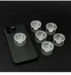 1/10/20/50/100PCS Anti Slip Transparent Sleeve Folding Grip Bracket DIY Phone Holder Base Adhesive Drip Glue Telescopic Bracket - Image 3