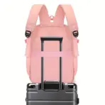 Graceful Stylish Multi-color Backpack Adjustable-strap Lightweight for Commute Daily Use Casual Functional Bag - Image 2