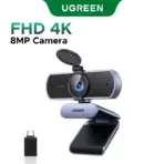 UGREEN 4K FHD 1080P Webcam 8MP for PC, PDAF Auto Focus, Dual AI Noise-Cancelling Mics, Web cam Camera for Zoom/Teams/Google Meet - Image 7
