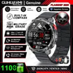 2026 New T-Rex3 Pro 1100mAh Battery Smart Watch GPS path 5ATM Waterproof Sports Run tracker Outdoors Compass Military Smartwatch - Image 13