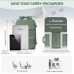 Ryanair Backpack 40x30x20 Cabin Bag Travel Backpack for Men Women Hand Luggage Leisure Laptop Backpack mochila para viaje cabina - Image 2