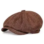 Men Casual Newsboy Hat Spring Autumn Retro Beret Hats Wild Casual Hats Unisex Wild Octagonal Cap for Men Street Caps Gorras - Image 4