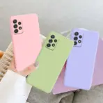 Liquid Silicone Case for Samsung Galaxy A52 A72 A13 A23 A33 A53 A73 A04 A04E A14 A15 A24 A25 A34 A35 A55 A54 A22 A32 5G Cover - Image 4