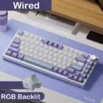 AJAZZ AK820/AK820 Pro Mechanical Gaming Keyboard Tri-Mode Bluetooth 5.1 Wireless Wired Knob Hot Swap Gasket Custom Keyboard - Image 12
