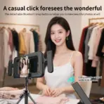 Portable Handheld Ring LED Light New Rabbit Cage Lighting Photography Lamp for Mobile Live Broadcast Selfie Light Decoration k03 - Image 4