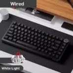 AJAZZ AK820/AK820 Pro Mechanical Gaming Keyboard Tri-Mode Bluetooth 5.1 Wireless Wired Knob Hot Swap Gasket Custom Keyboard - Image 7