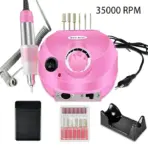 35000RPM Electric Nail Drill Professional Manicure Machine Nail Sander With Nail Drill Bits Portable Nail Salon Nail Files Kit - Image 2