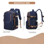 Cabin Airplane Travel Backpack 40x30x20, Hand Luggage Cabin Backpack Wizzair 40x30x20 Carry-Ons Men Women 15.6 inch Laptop Bags - Image 10