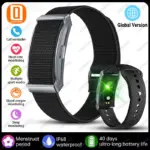 2026New No Screen Smart Watch Men Woman Sports Outdoors Fitness Heart Rate Monitor IP68 Waterproof Call Reminder Smart Wristband