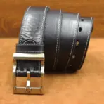 Natural cowhide belt for men's hard metal buckle soft original cowhide mens leather belt unique texture real leather jeans belt - Image 18