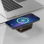 3 in 1 Foldable Charging Station Fast Magnetic Wireless Charger Stand for iPhone 17 16 15 14 13 12 Apple Watch 8 7 6 Airpods Pro - Image 6