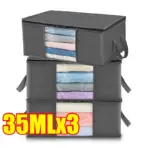 Clothing Storage Box Large Capacity Laundry Storage Organizers Transparent Clothing Storage  Large Dust Zipper Closure - Image 10