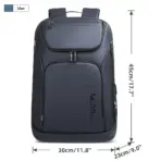 HK Travel Business Backpack for Men Large Capacity 17 Inch Laptop Backpack Multifunctional Anti-Theft Backpack Weekender Daypack - Image 10