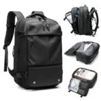 Travel Men 17 Inch Laptop Backpack Vacuum Compression Backpack Business Large Capacity School Backpack Expand Outdoor Backpack - Image 6
