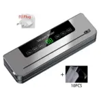 Electric Vacuum Sealer Food Storage Seal Touch Button Dry/Wet Built-in Cutter Kitchen Food Sealing Vacuum Packaging Machine - Image 10