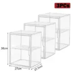 New Large Capacity Storage Box Organizer for Figures Acrylic Box Clear Blind Box Showcase Makeup Organizer for Bag - Image 9