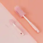Silicone Bottle Cleaning Brush Baby Pacifier Straw Scrubber Small Brush 360 Degree Glass Cup Washing Kitchen Cleaning Tool Set - Image 9