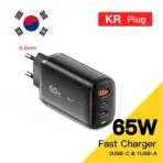 Essager 65W GaN USB Type C Charger For Laptop PPS 45W 25W Fast Charge For Samsung Xiaomi Realme mobile iPhone15 14 13 Pro Phone - Image 9