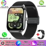 New For OPPO Ultra Thin Smart Watch Men AMOLED HD Screen Always Show Time Heart Rate Bluetooth Call Sports Waterproof Smartwatch - Image 15