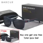 BARCUR Men Polarized Sunclasses TR90 Light Weight Fishing Travel Sun Glasses Women Outdoor Eyewear Accessory Oculos - Image 7