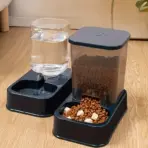 Automatic Cat and Dog Feeder with Drinker - Pet Food Bowl and Drinker Set,Smart Portion Control for Cat and Dog,Without Battery - Image 9