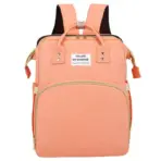 Foldable Bed Diaper Bag with Changing Station Insulated Pocket and Large Capacity Multifunctional Double Shoulder Mommy Bag - Image 7