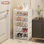 Multiple Layers Shoe Organizer Use At the Door Shoe Rack Organizer Nonwovenfabric Rack Stackable Shelf Adjustable Saving Space - Image 21
