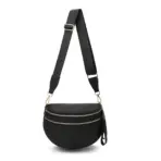 DOYOGI Black and White Checkered Spacious Bum Bag Crossbody Bags for Women Nylon Travel essentials Mommy Bag Diaper Bag  for Mom - Image 19