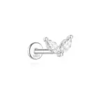Aide Moissanite Diamond Stud Earrings for Women Orginal 925 Sterling Silver Screw Back Women Flat Back Moissanite Earring Jewel - Image 7
