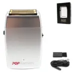 11000 RPM POP Barbers P620 Professional Electric Men's Beard Trimmer Double Foil Shaver Electric Shaver USB Hair Cutting Machine - Image 7
