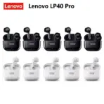 Lenovo LP40 Pro Bluetooth V5.3 Earphones Anti-sweat Lightweight Headphones Compatible With Smart Phone Laptop Computer Earbuds - Image 8