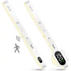 WILLED Under Cabinet Lights Rechargeable Battery Display 60 LED Touch Light Bar Motion Sensor Light Closet Light Night Lights - Image 9