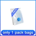 Vacuum Storage Bags With Valve Folding Compressed Space Saving Clothes Storage Big Size For Towel Cloth Blanket - Image 11