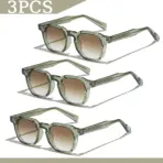 1/2/3 Pcs Wholesale New Square Retro Sunglasses Men Fashion Punk Sun Glasses Women Travel Eyewear Lunette De Soleil Femme UV400 - Image 14