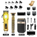 Professional T9 Hair Trimmer Machine Metal Body Beard Trimmer for Men Stainless Steel Blade Hair Clipper Beard Trimmer - Image 7