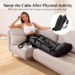 Professional Airwave Pressure Massager with 01 Adapter 110-220V Plug-In Ergonomic Design for Legs & Full Body Portable Home Use - Image 9